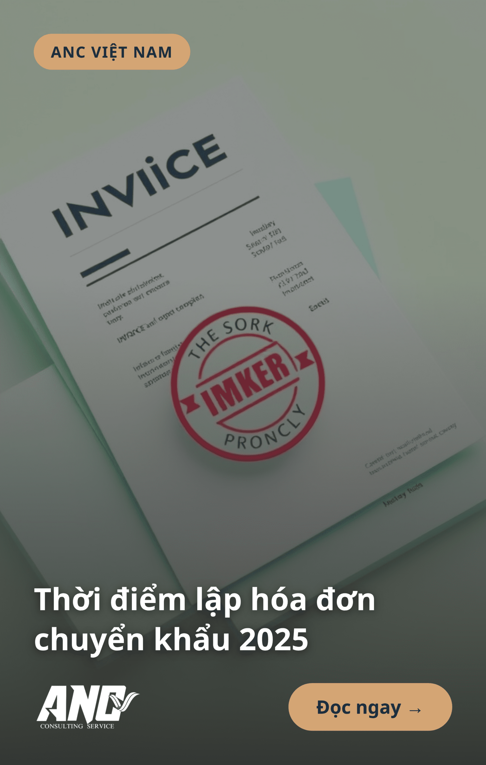 Infographic: Thời điểm lập hóa đơn chuyển khẩu 2025: 5 bước chuẩn bị