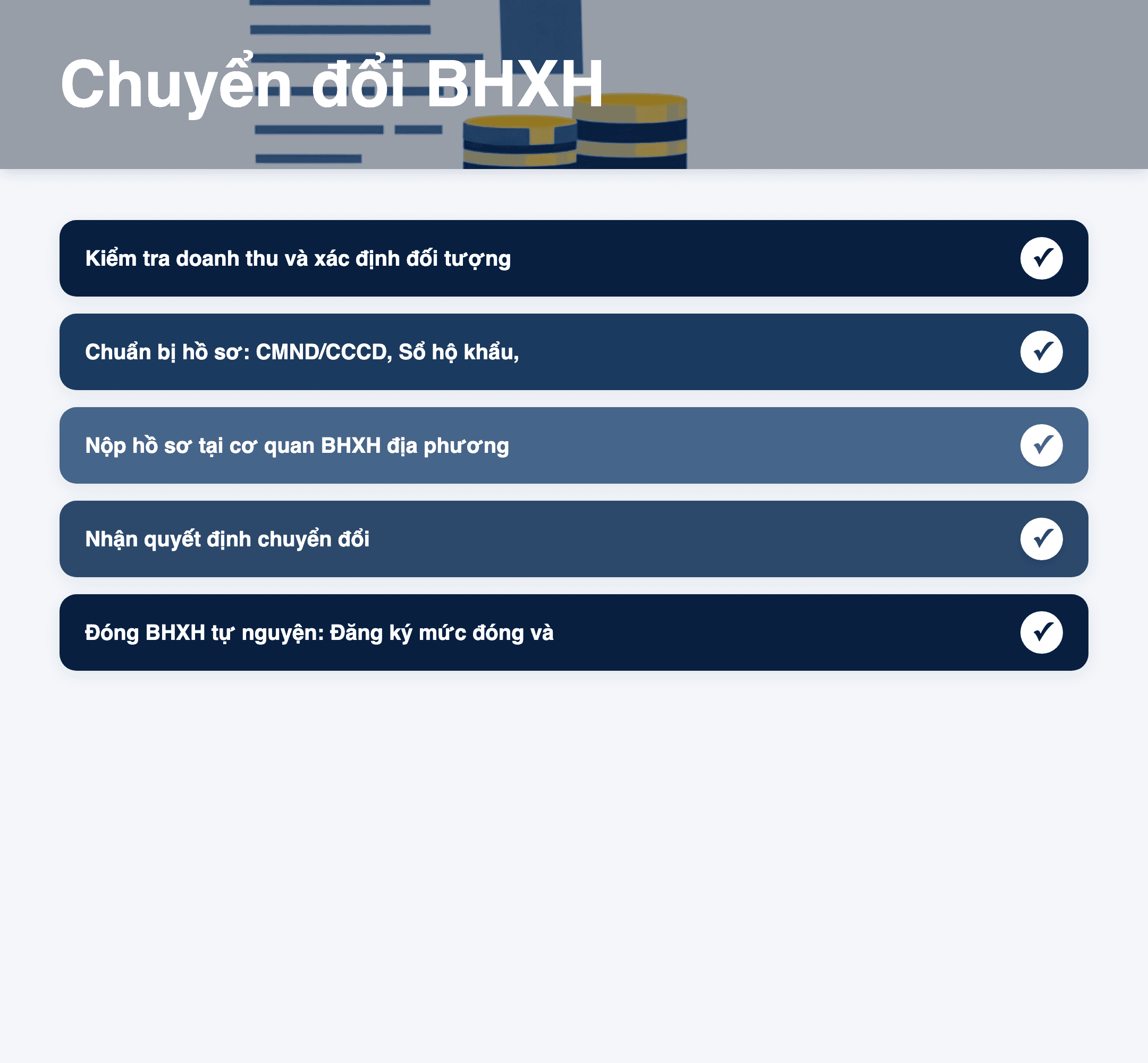 Infographic: BHXH hộ kinh doanh nhóm 1 2026: Xử lý tiền đóng bắt buộc – Hướng dẫn chi tiết