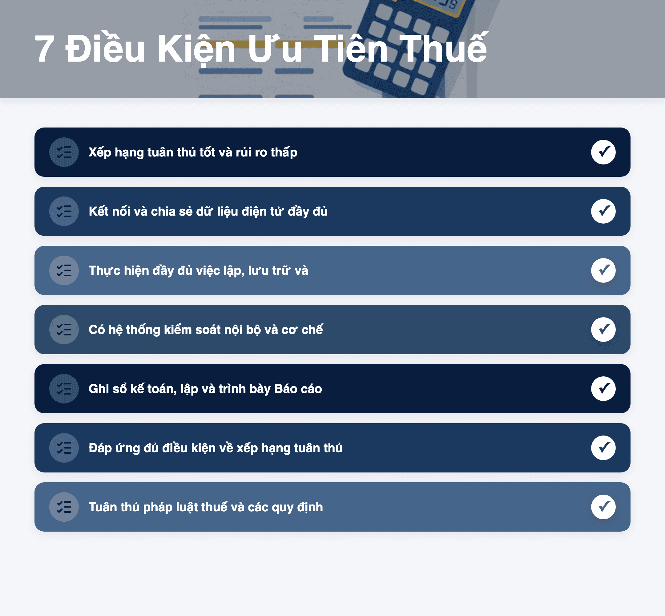 Infographic: Chế độ ưu tiên thuế 2026: 7 điều kiện vàng doanh nghiệp Việt cần biết