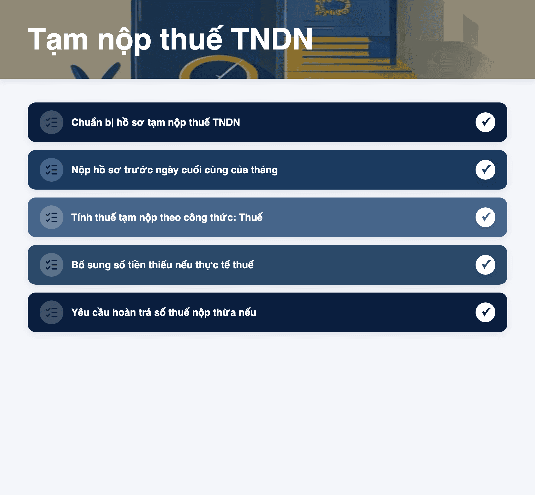 Infographic: Tạm nộp thuế TNDN 2026: Hướng dẫn chi tiết Nghị định 252