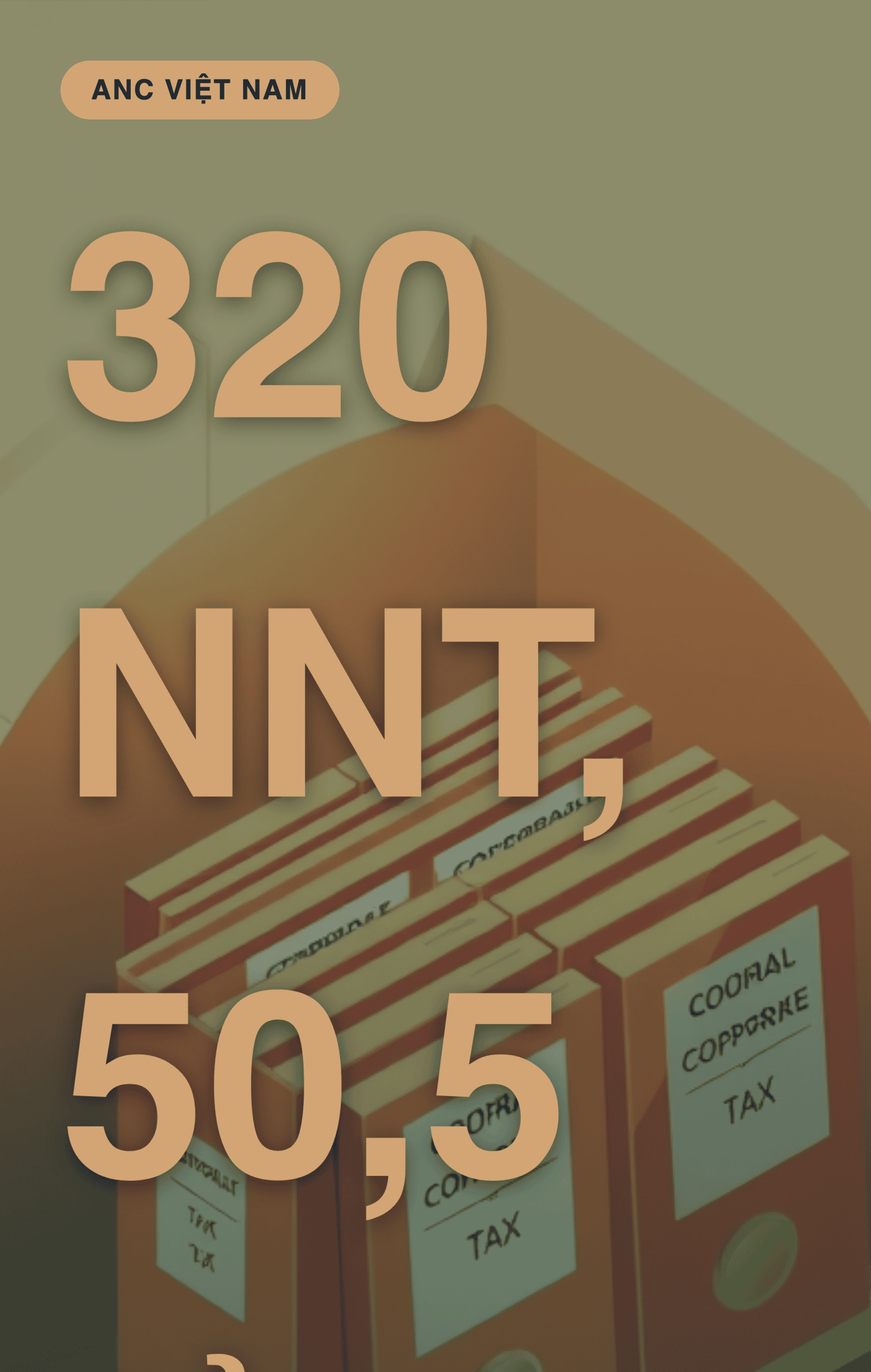 Infographic: Thuế cơ sở 6 tỉnh Tuyên Quang: 320 NNT nợ 50,5 tỷ đồng (31/5/2026)