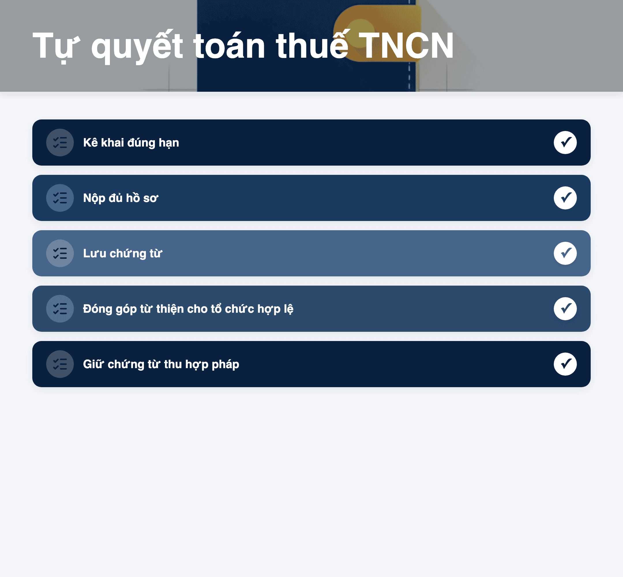 Infographic: Tự quyết toán thuế TNCN 2024: Hướng dẫn giảm trừ đóng góp từ thiện