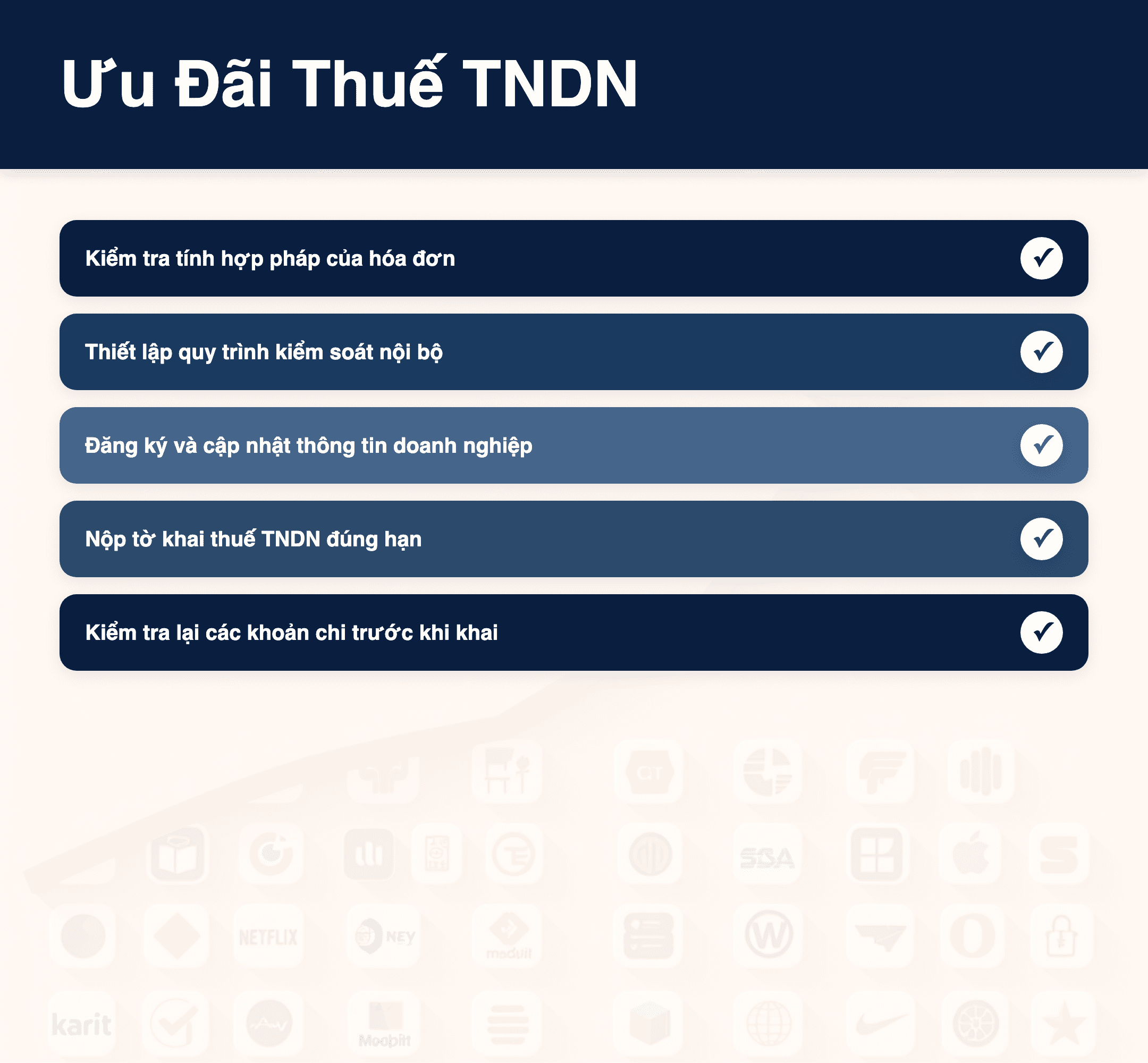 Infographic: Ưu đãi thuế TNDN 2026: Doanh nghiệp mất ưu đãi khi dùng hóa đơn không hợp pháp?