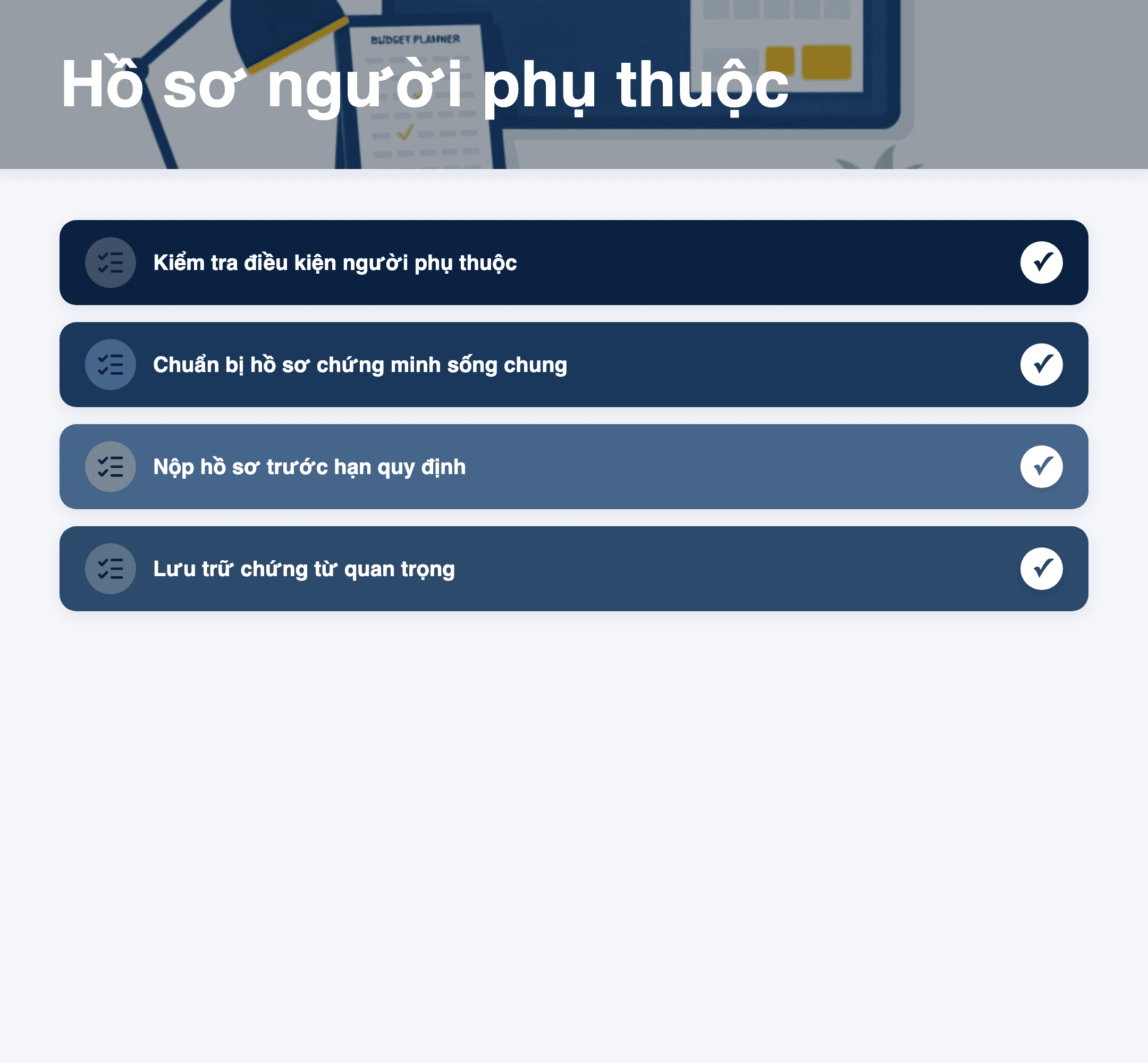 Infographic: Bổ sung hồ sơ người phụ thuộc sống chung NNT 2026: Hướng dẫn chi tiết và tránh phạt