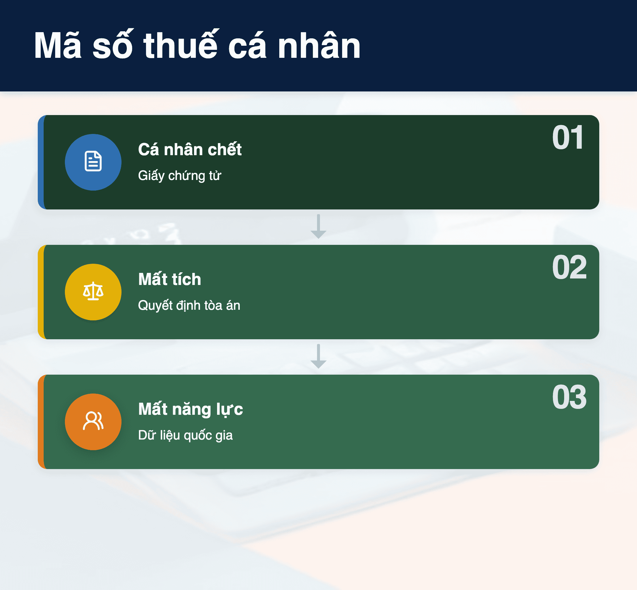 Infographic: Mã số thuế cá nhân 2025: 3 trường hợp & hồ sơ cần nộp