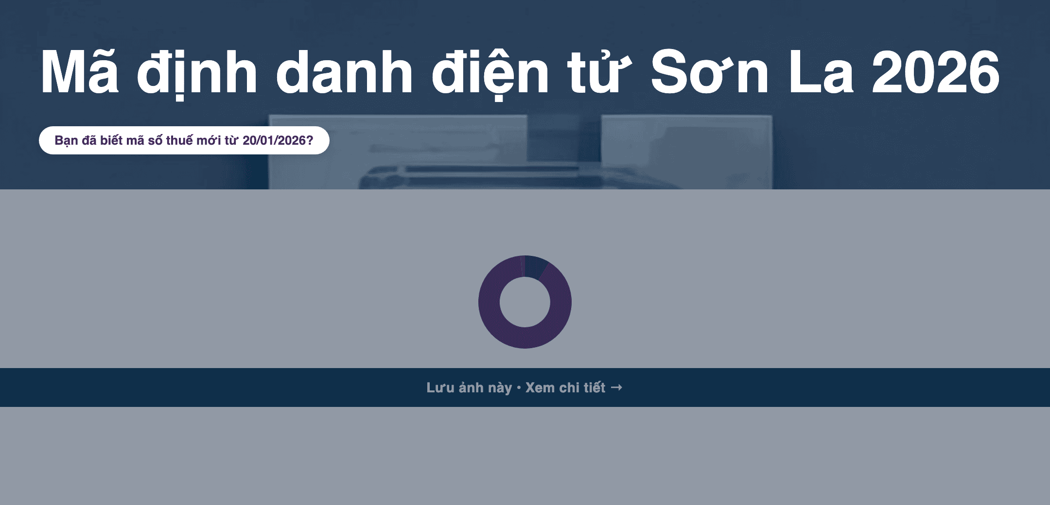 Infographic: Mã định danh điện tử Cục Thuế Sơn La 2026: Hướng dẫn tra cứu và ý nghĩa
